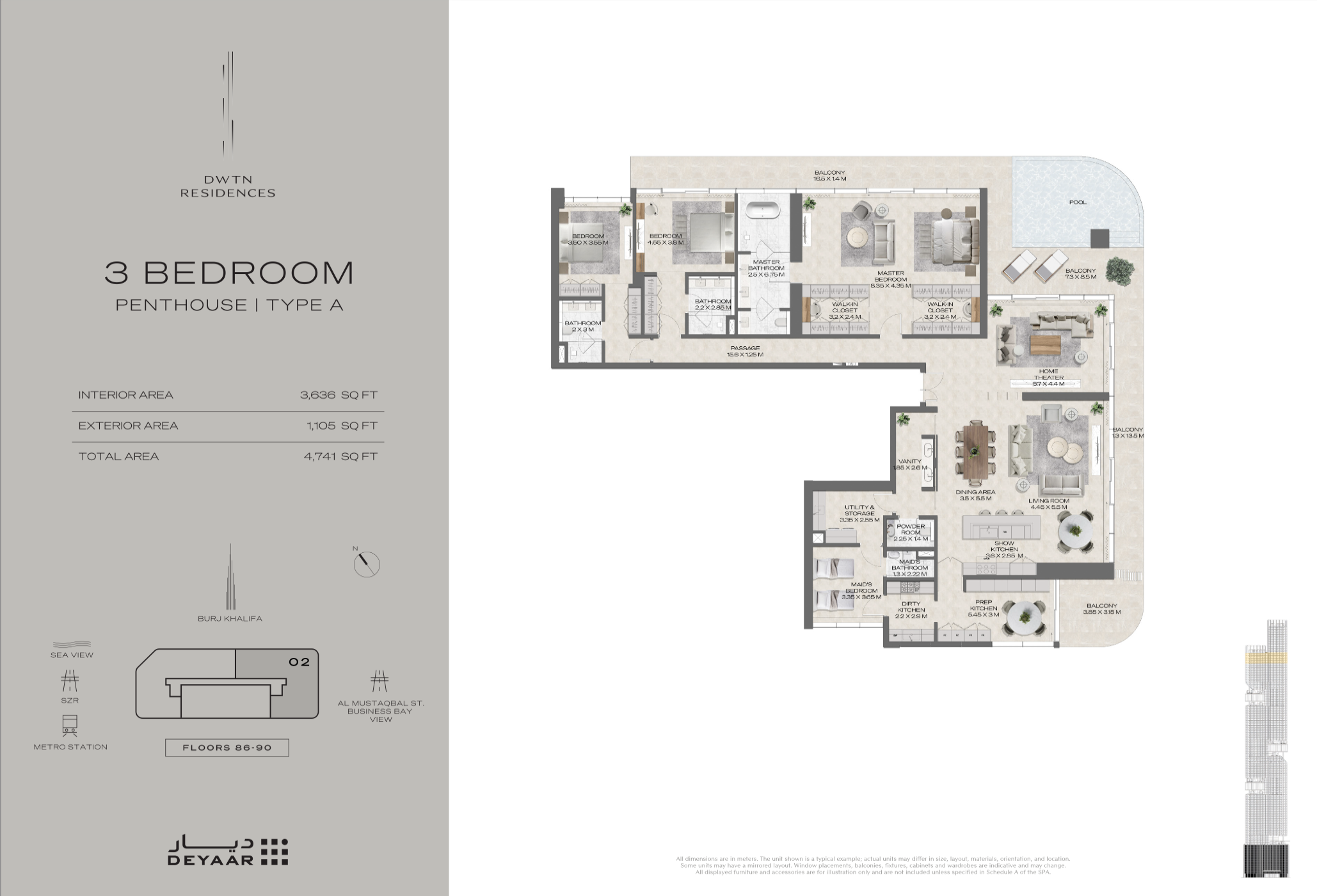 Deyaar Downtown Residences Dubai Apartments